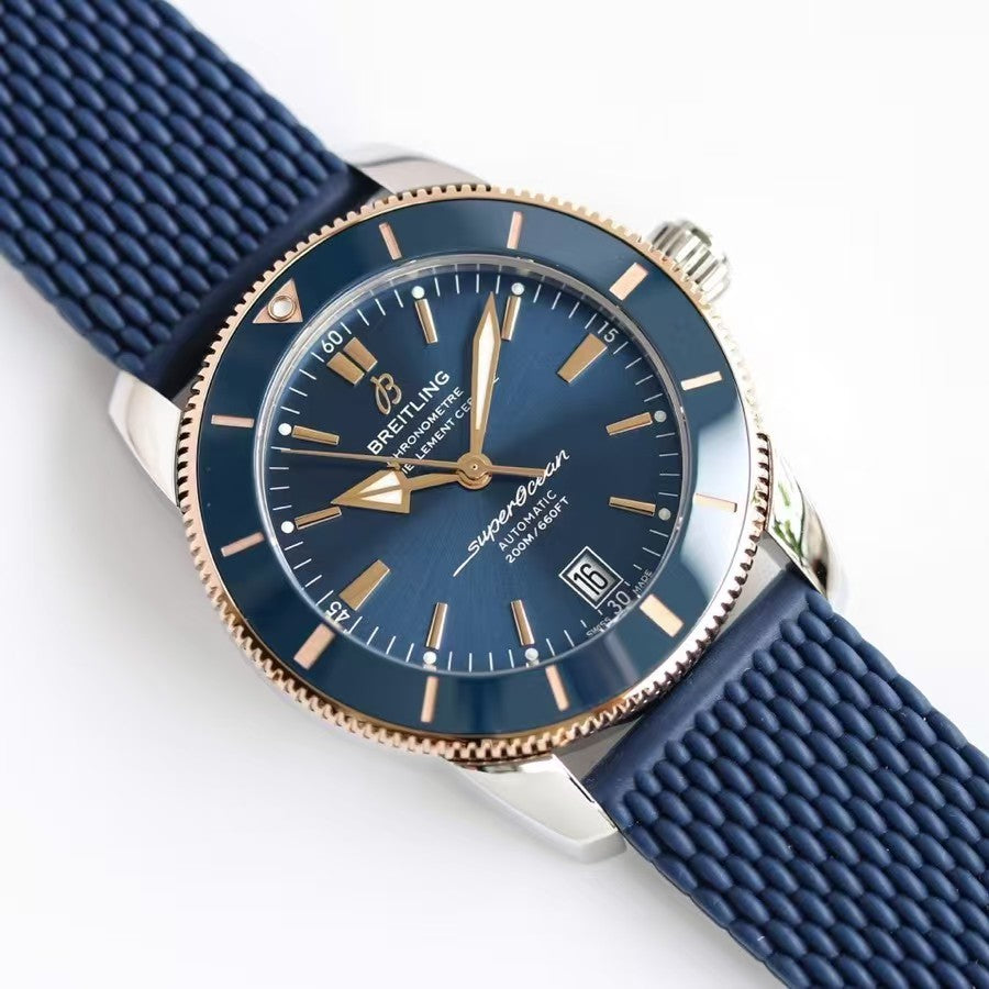 Superocean Heritage B20 42mm SSRU Blue Dial BLF A2824