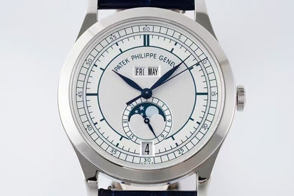 Annual Calendar Moonphase 5396 SSLE White Dial ZF A324