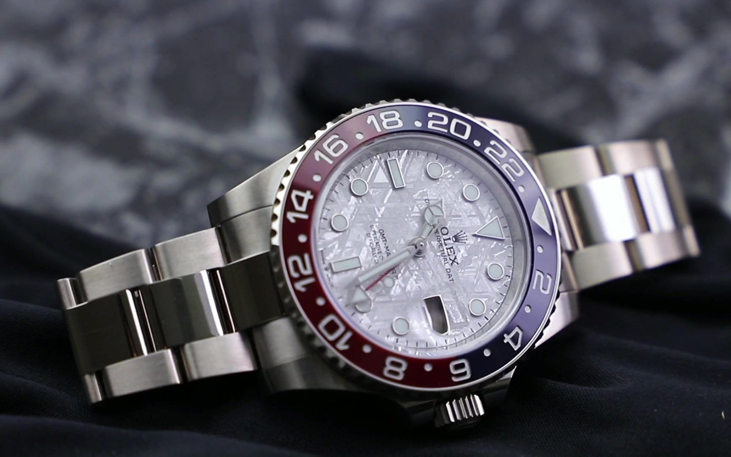 GMT Master II 126719 Blro Oys 40mm SS/SS Meteorite Dial WF SH3285 (Gain Weight Approx.216g)