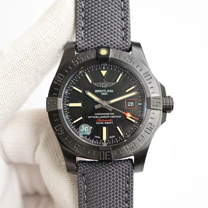 Avenger BlackBird 44mm DLC/TI/NY Black Dial TF A2824
