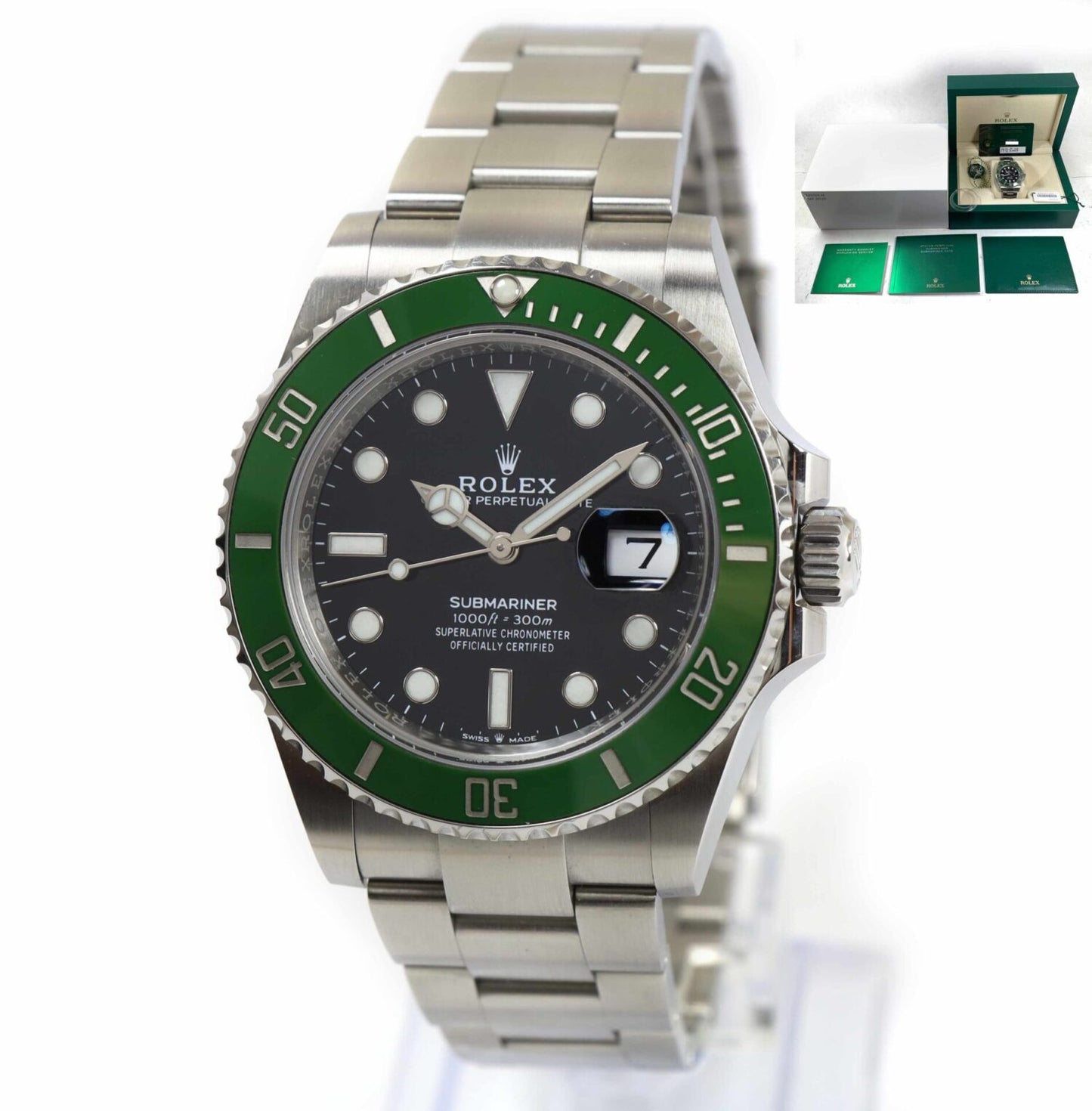 Submariner 126610LV Starbucks 41mm SS/SS Black Dial QF JH3235 (Free Sprung)