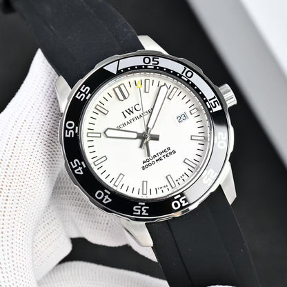 Aquatimer 44mm BlkWht bezel WhiteStk SSSS RSF A2892