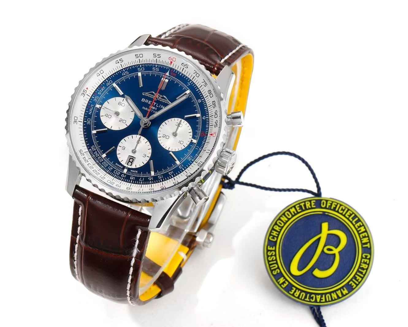 Navitimer B01 Chronograph SSLE Blue Dial BLSF Asian B01