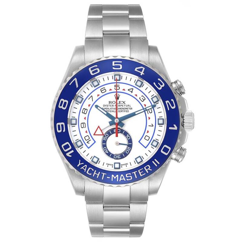 Yacht-Master II 116680 44mm SS/SS White/Num KF V2 A7750