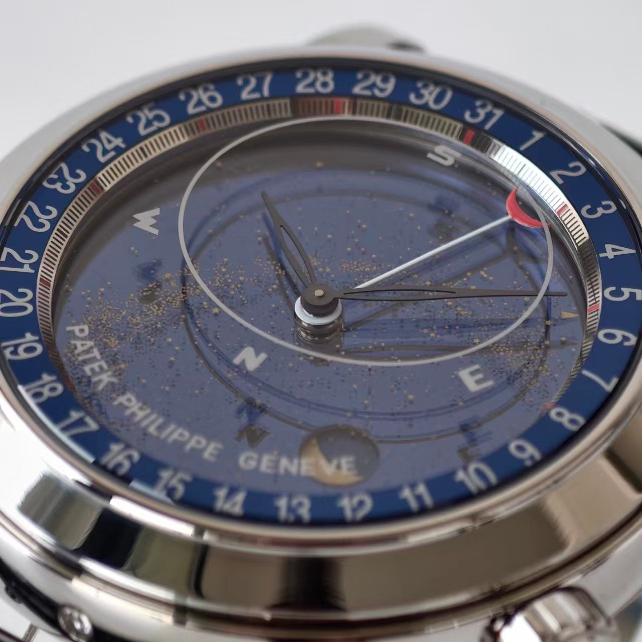 Celestial Sky Moon 6102P SS/LE Blue Dial PPF A240 Super Clone