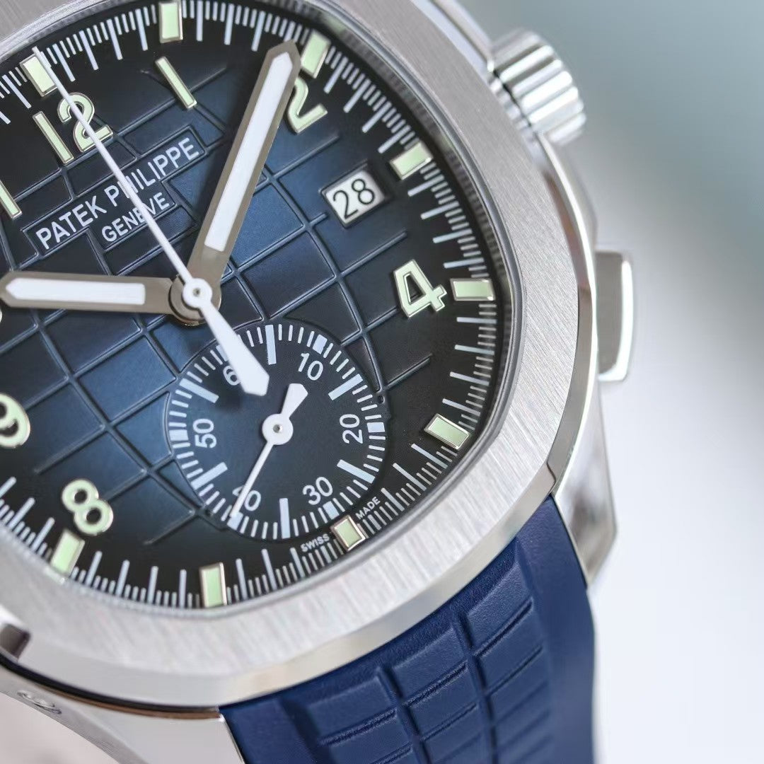 Patek Philippe - Aquanaut Chronograph 5968A-001 SSRU Blue OMF Asian 7750