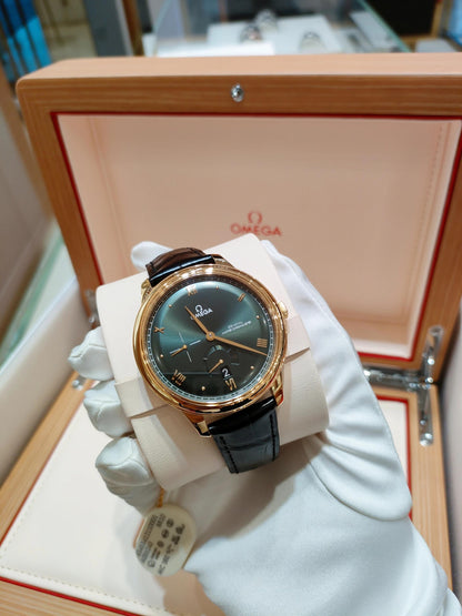 De Ville Prestige 41mm YG/LE Green Dial MKS A8810