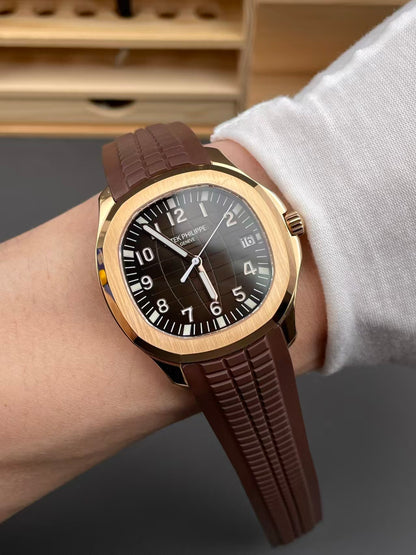 Aquanaut 5167 40mm RG/RU Brown Dial WSF DPB330 (Weighted Approx.136g)