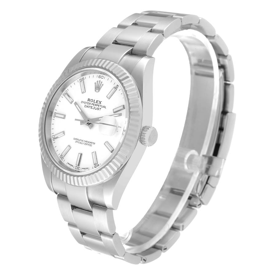 Datejust 126334 41mm Jub SS/SS White/Stk MZF VR3235 Super Clone