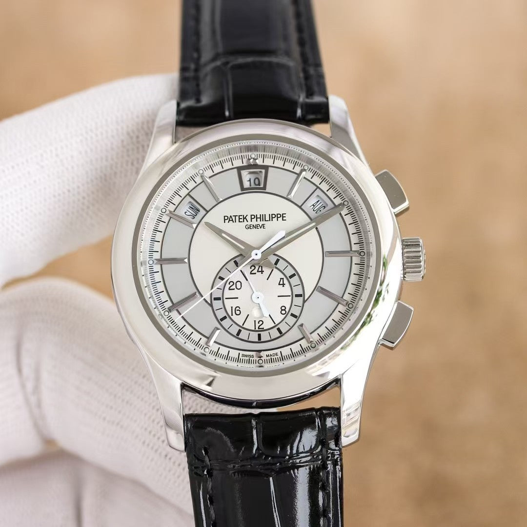 Patek Philippe - Annual Cal Moonphase Ref.5905 SS/LE Blk GRF V2 MY9015