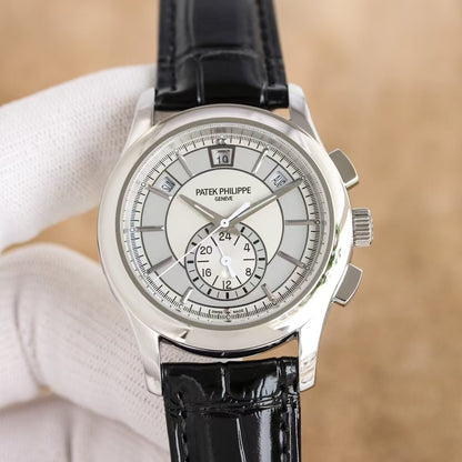 Patek Philippe - Annual Cal Moonphase Ref.5905 SS/LE Blk GRF V2 MY9015