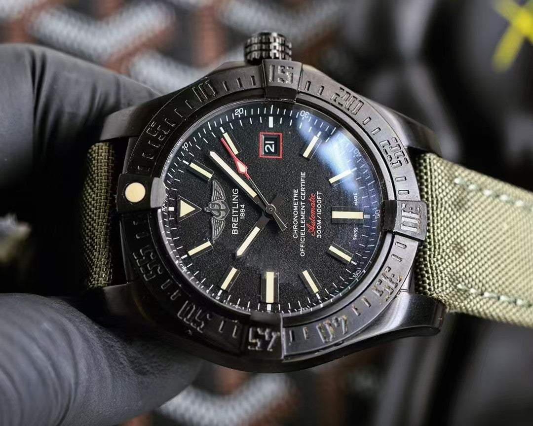 Breitling - Avenger II Seawolf DLCNY Black CF ANF Asia 2836