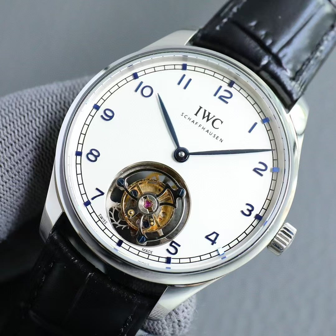 Portugieser IW545 42.4mm SS/LE White Dial RMSF Tourb