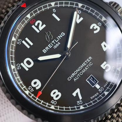 Aviator 8 41mm DLC/NY Green Dial TF A2824