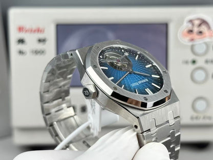 Royal Oak Tourbillon 41mm SS/SS Blue/Stk R8F V2 Flying Tourb
