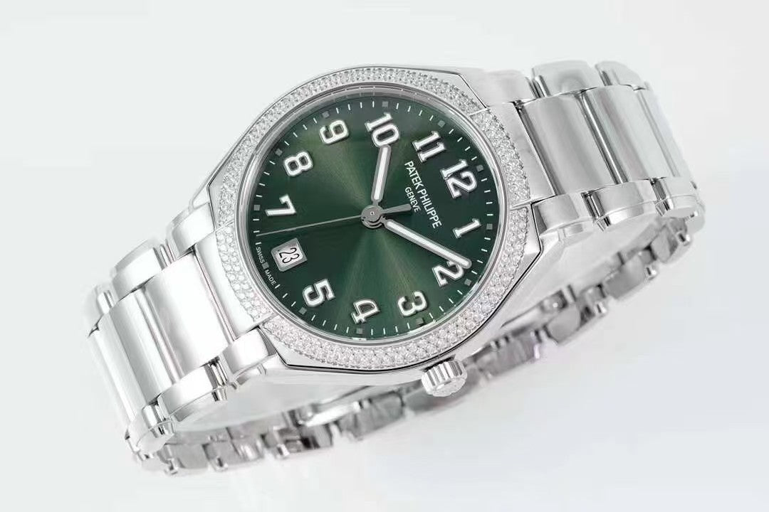 TWENTY~4 7300 Ladies 36mm Dia SSSS Green Dial PPF 324SC