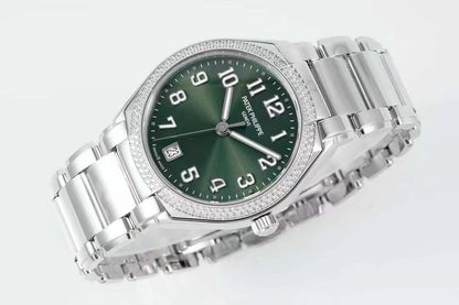 TWENTY~4 7300 Ladies 36mm Dia SSSS Green Dial PPF 324SC