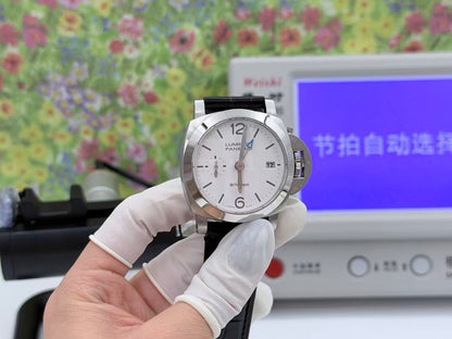 Luminor PAM1367 Bitempo GMT 40mm SSLE White Dial VSF P900
