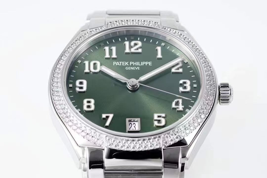TWENTY~4 7300 Ladies 36mm Dia SSSS Green Dial PPF 324SC