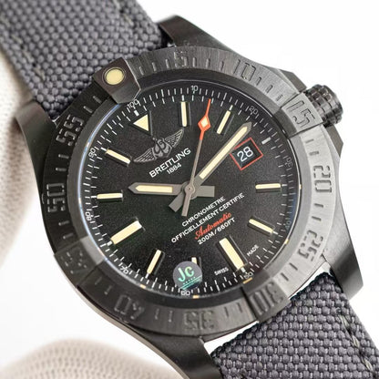 Avenger BlackBird 44mm DLC/TI/NY Black Dial TF A2824