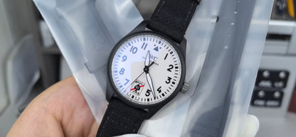 Pilot Mark Black Aces 41mm PVD/RU White Dial BLSF MY9015