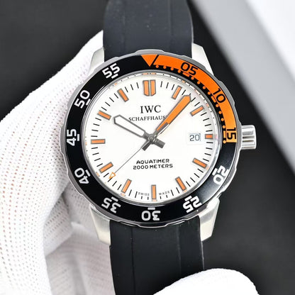 Aquatimer 44mm BlkWht bezel WhiteStk SSSS RSF A2892