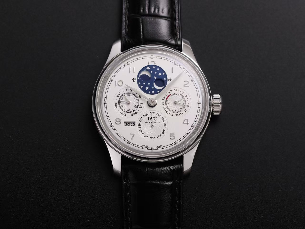 Portugieser Perpetual Calendar 5034 44mm SS/LE White/Num APSF A52615
