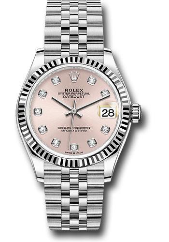 Datejust 278274 31mm Jub SS/SS Pink/Dia ARF A2236
