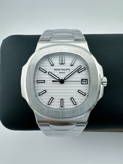 Nautilus 5711 40mm SS/SS White Dial DDF DD324 Super Clone(SW Dial)