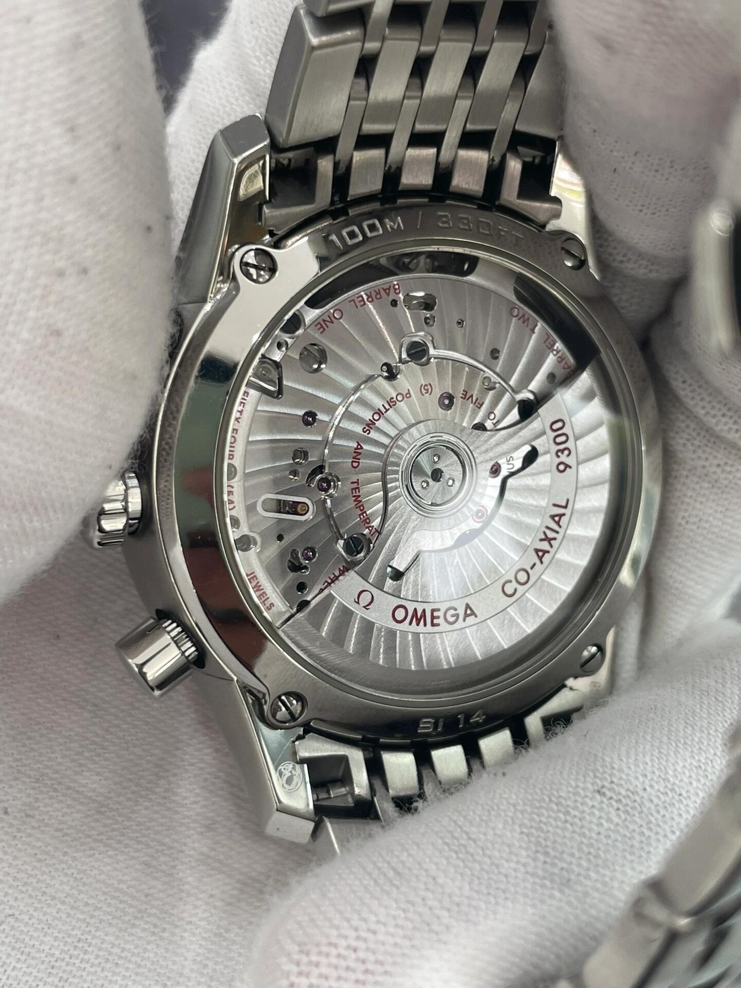 Omega - De Ville Prestige 42MM SS/SS Blue OMF A7750 Mod9300