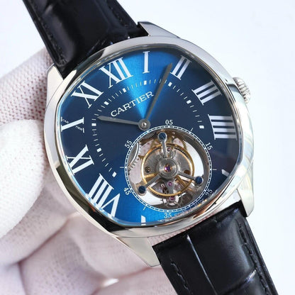 Drive De Cartier 40mm SS/LE Blue Dial RMSF Tourb