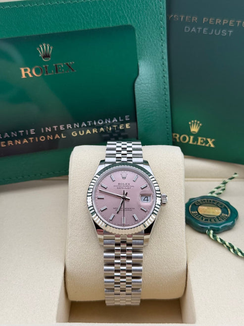 Datejust 278274 31mm Jub SS/SS Pink/Dia ARF A2236