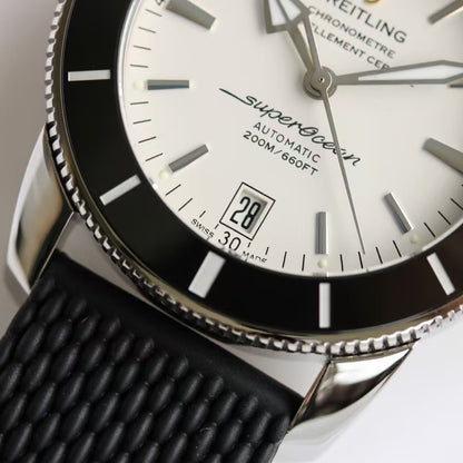Superocean Heritage B20 42mm SSRU White Dial BLF A2824
