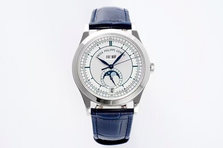 Annual Calendar Moonphase 5396 SSLE White Dial ZF A324