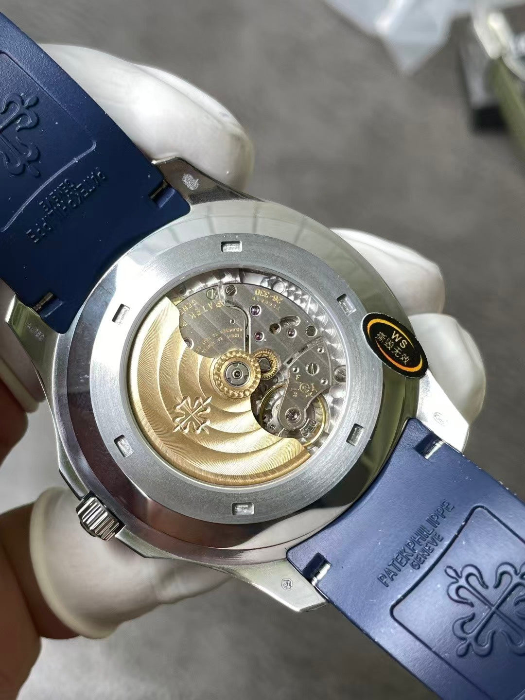 Aquanaut 5168 40mm SS/RU Blue Dial WSF DPB330 (Weighted Approx.150g)