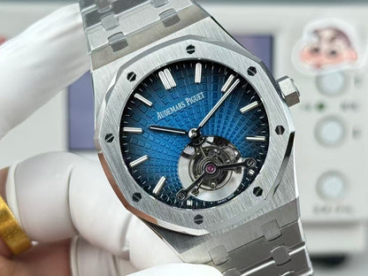 Royal Oak Tourbillon 41mm SS/SS Blue/Stk R8F V2 Flying Tourb