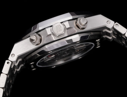 Royal Oak Chrono 26240ST 41mm SS/SS Purple Dial OCTA SH4401 (Free Sprung)