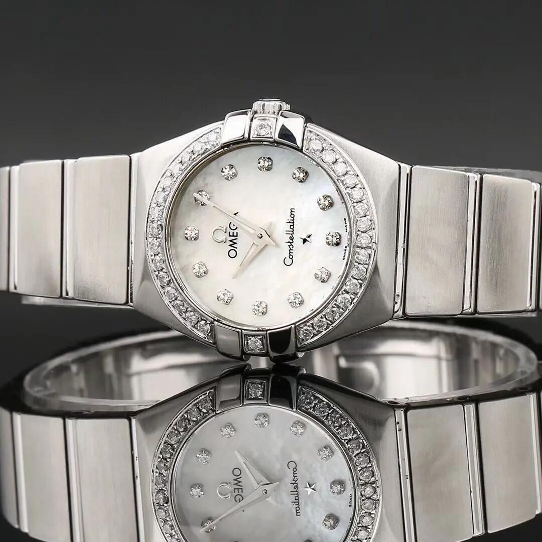 Constellation 28mm Dia SS/SS MOP/Dia 8848F Swiss Qtz