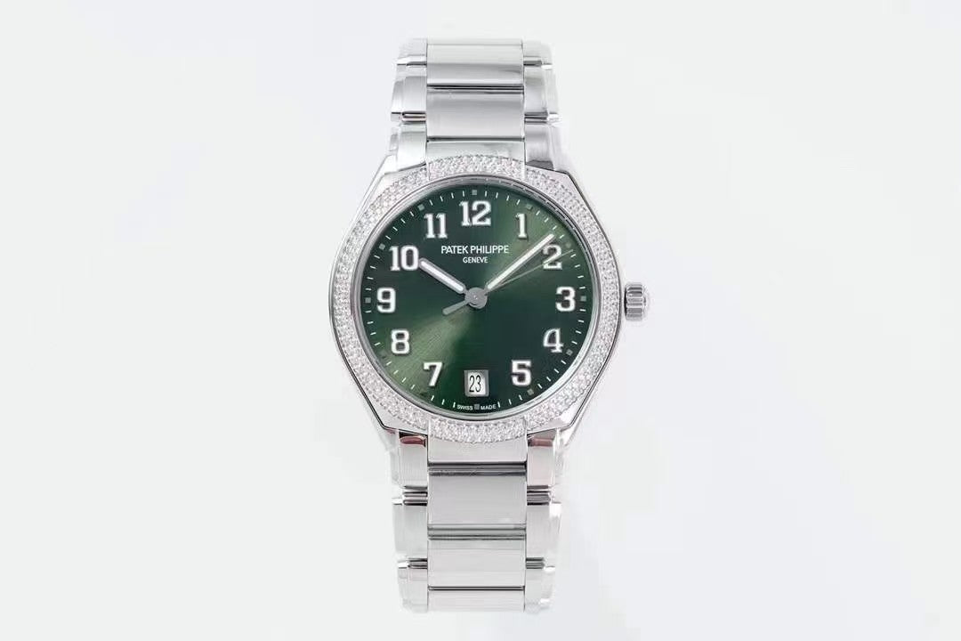 TWENTY~4 7300 Ladies 36mm Dia SSSS Green Dial PPF 324SC