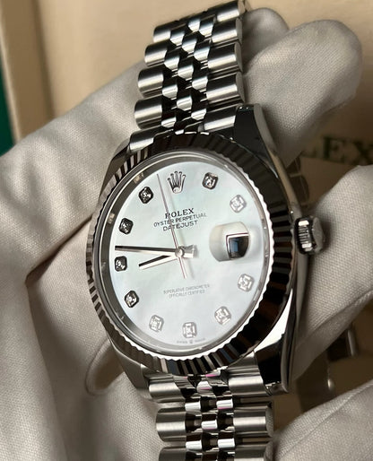 Datejust 126234 36mm Jub SS/SS MOP/Dia Clean Plus DD3235