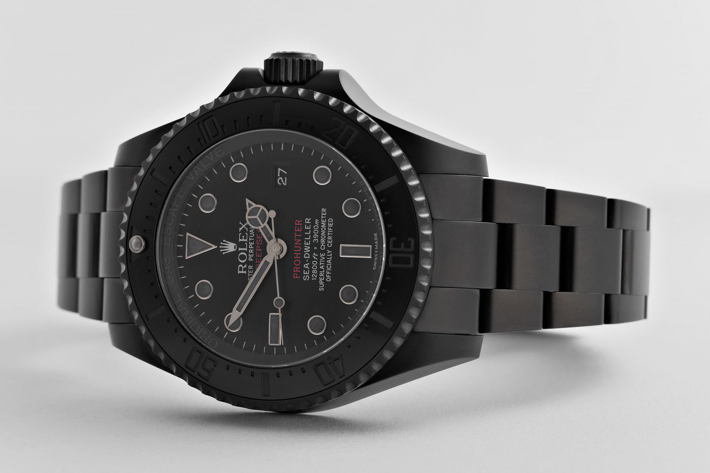 DeepSea Pro Hunter 116660 44mm PVD/PVD Black Dial GMF VR3135