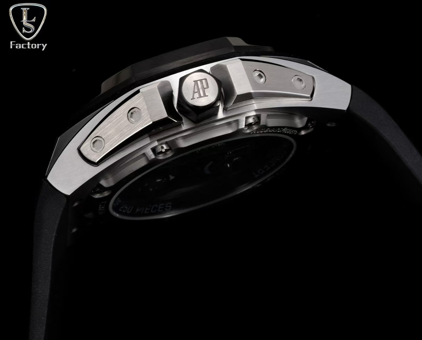 Audemars Piguet Royal Oak Concept 42mm Black Panther Titanium/RU Fake Tourbillon
