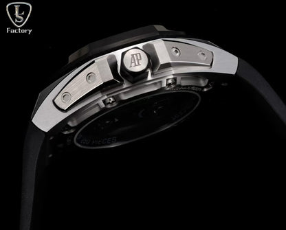 Audemars Piguet Royal Oak Concept 42mm Black Panther Titanium/RU Fake Tourbillon