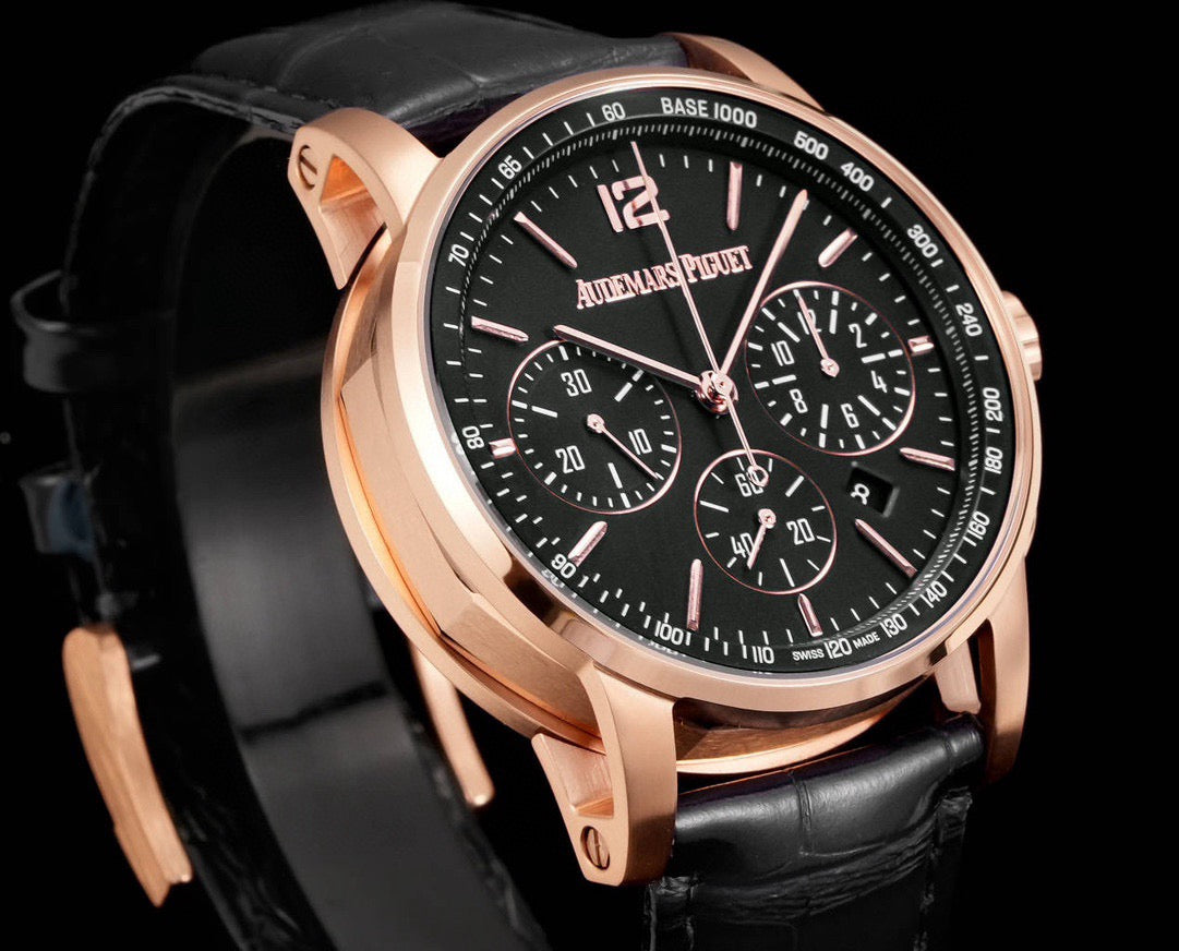 Code11.59 Chrono 26393 41mm RG/LE Black Dial APSF SH4401 Super Clone