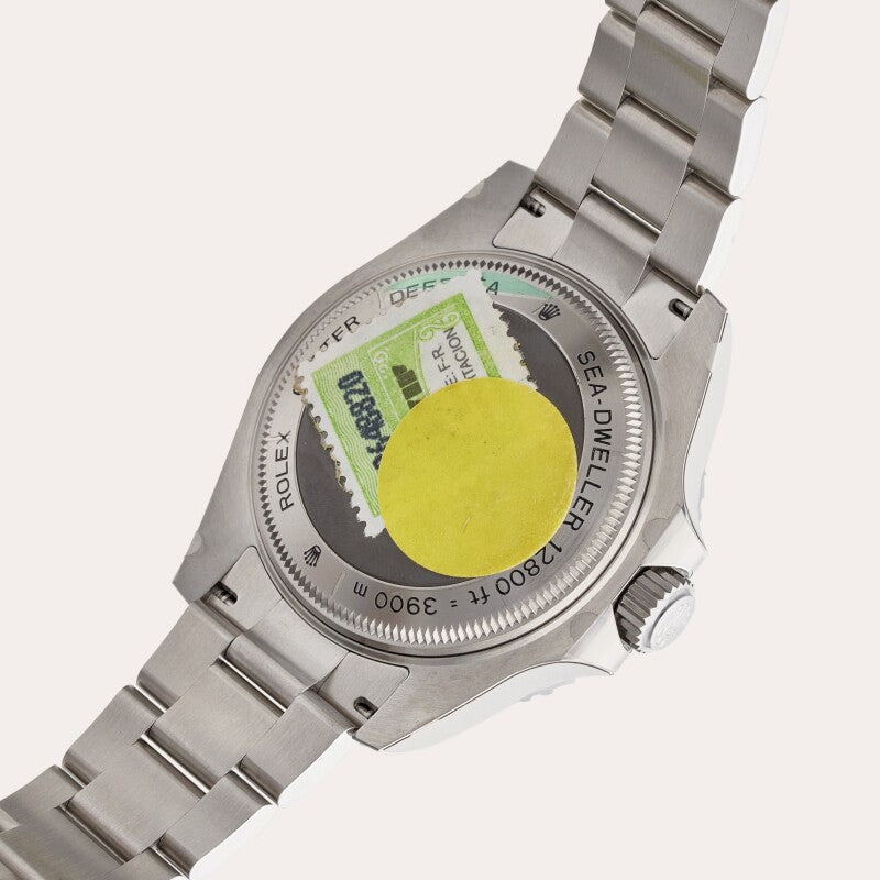 DeepSea dweller 126660 44mm SS/SS Black Dial QF JH3235 (Free Sprung)
