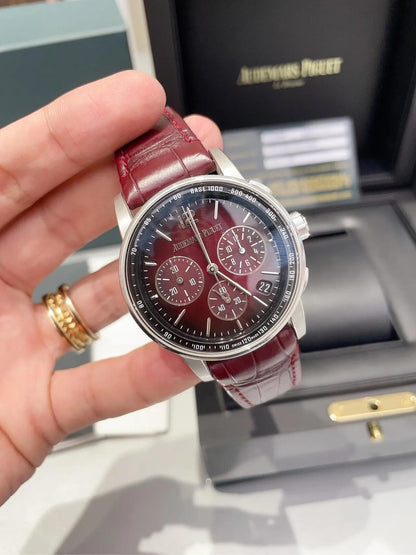 Code11.59 Chrono 26393 41mm SS/LE Red/Blk Dial APSF SH4401 Super Clone