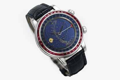 Celestial Sky Moon 6104G 42mm SS/LE Black Dial 3KF A240