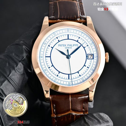 Calatrava 5296R RGLE WhiteStk ZF V3 A324SC