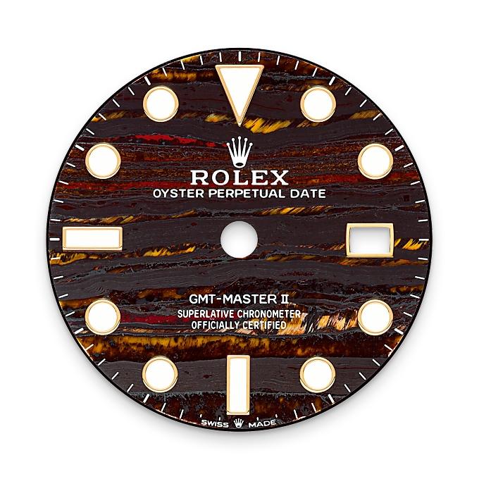 GMT Master II 126718 Jub 40mm YG/YG Tiger Iron Dial QF JH3285 (Weighted Approx.168g) (Free Sprung)