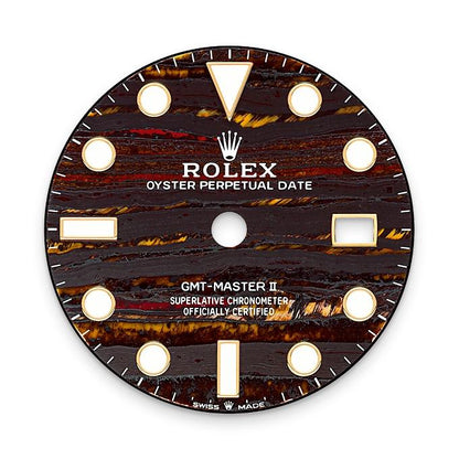 GMT Master II 126718 Jub 40mm YG/YG Tiger Iron Dial QF JH3285 (Weighted Approx.168g) (Free Sprung)